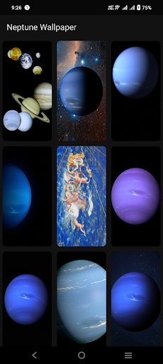 Android application Neptune Wallpaper screenshort