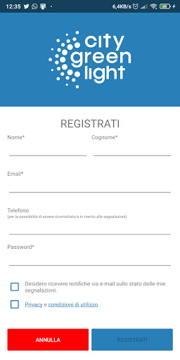 CityGreenApp Screen 2
