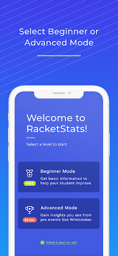 Screenshot of RacketStats Tennis