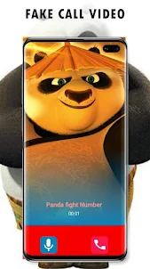Panda Fake Video Call Kung Fu