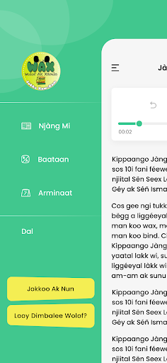 Jàng Wolof Screen 2