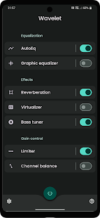 Wavelet: headphone specific EQ Tangkapan layar