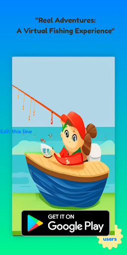 Android application Fishing Game screenshort
