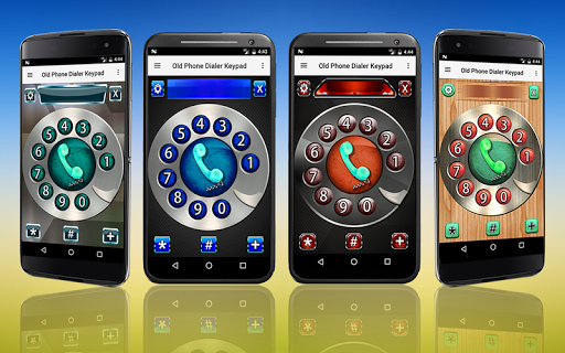Android application Old Phone Dialer Keypad Rotary screenshort