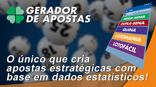 Android application Gerador de Apostas da Loteria screenshort
