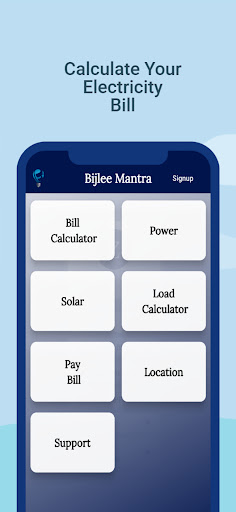 Android application Bijlee Mantra screenshort