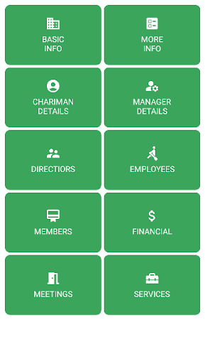 Android application Sanasa Big Data Collection screenshort
