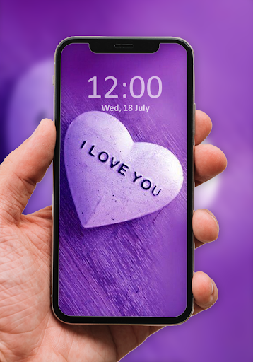 Purple Background Wallpaper