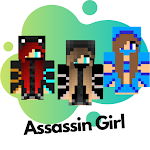 Cover Image of Download Skin Assassin Girl for Minecra  APK