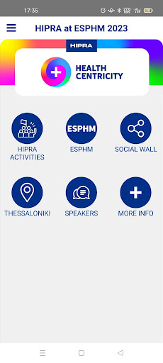 Android application HIPRA AT ESPHM 2023 screenshort