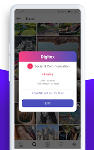 Digitox: Block sites & apps Captura de pantalla