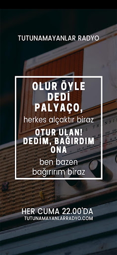 Tutunamayanlar Radyo Screen 2