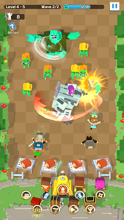 Game screenshot ビルドヒーローズ：放置系ファミリーアドベンチャー apk download
