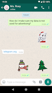 Christmas Holidays Stickers - WAStickerApps