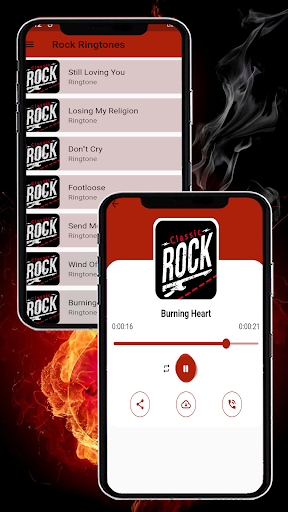 Classic Rock Ringtones Screen 2