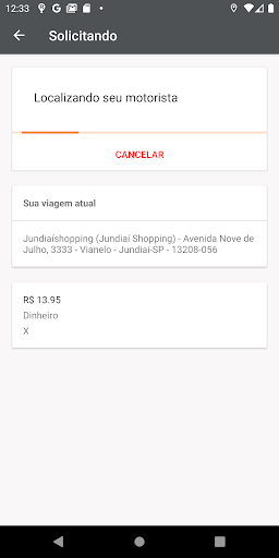 Rota On-line - Passageiro Screen 2