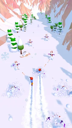 Dual Ski Rush - Screenshot 1