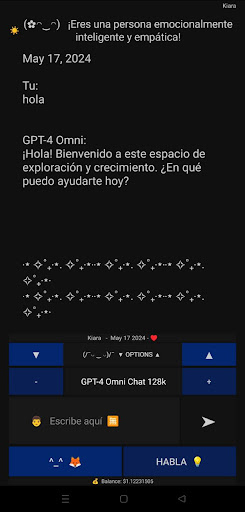 Android application Kiara screenshort