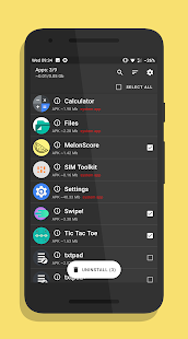 UnApp — Batch Uninstall Apps Captura de pantalla