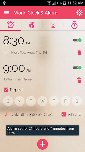 World Clock: Stop Watch, Timer Screen 2
