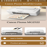 pixma mg2522 canon guide Screenshot