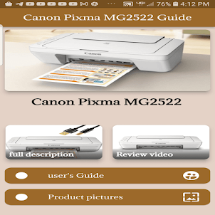 pixma mg2522 canon guide