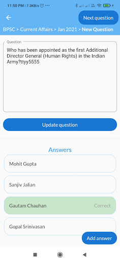 BitsLearn: online test series Screen 3
