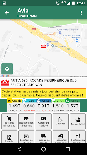 SLMC : Station La Moins Chère Screenshot 3 - AppWisp.com