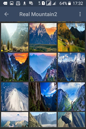 Wallpaper Gunung Indah