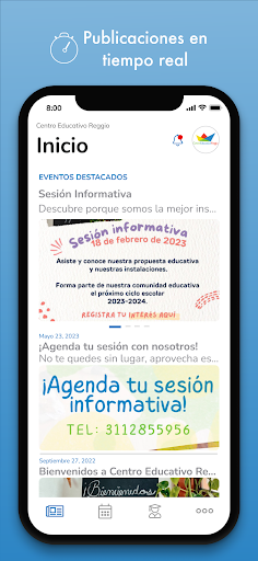 Android application CER Primaria screenshort