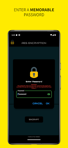 AES Encryption (256-Bit) Screen 3