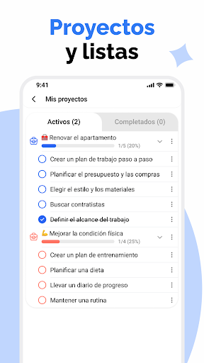Organizador de tareas y Agenda screenshot 4