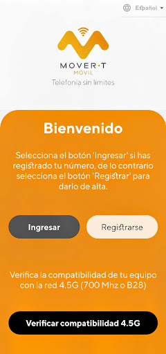 Android application Mover-T Móvil screenshort