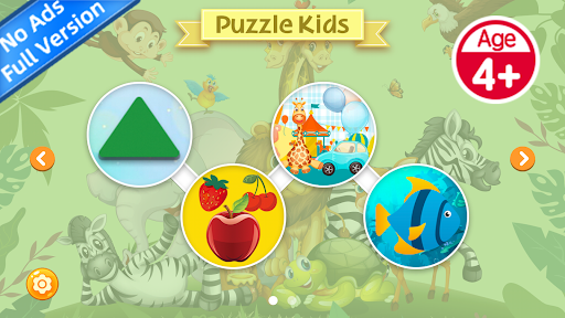 Android application Puzzle Kids screenshort