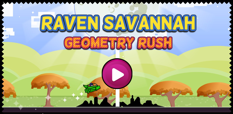 Raven Savannah Geometry Rush