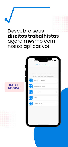 Android application App Trabalhador screenshort