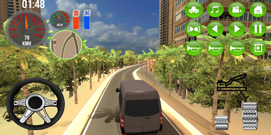 Van MiniBus Driving Simulator