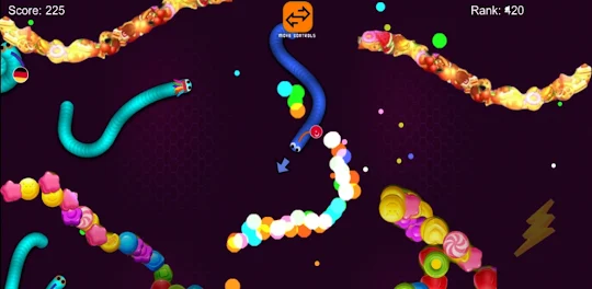 Slither War Hungry Snake Game