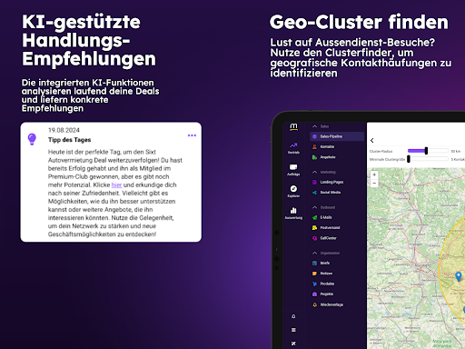 Mister James CRM-System