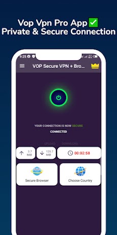 VOP HOT Pro Premium VPN -100% secure Safe Browsingのおすすめ画像5