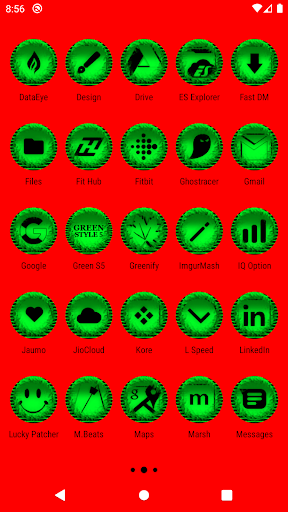 Green Icon Pack Style 5 Screen 3