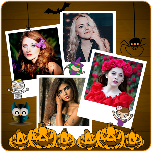Halloween Collage Maker - Hall  Icon