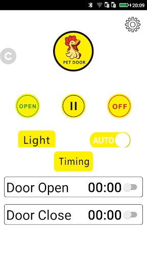 Android application Pet Door screenshort