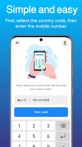 Android application Delete account(forTelegram) screenshort