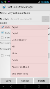 Root Call SMS Manager (FULL) 1.24 4