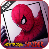 How To Draw Spiderman Step By Step icon