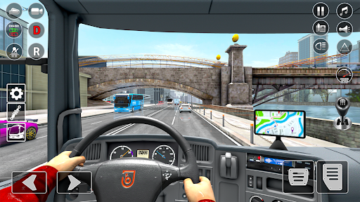 Bus Simulator Bus Driving Game apkpoly screenshots 3