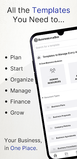 Android application Business in a Box screenshort