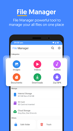 Android application File Manager screenshort