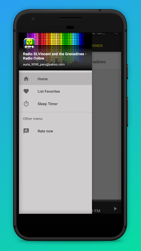 Android application Radio St.Vincent and the Grena screenshort